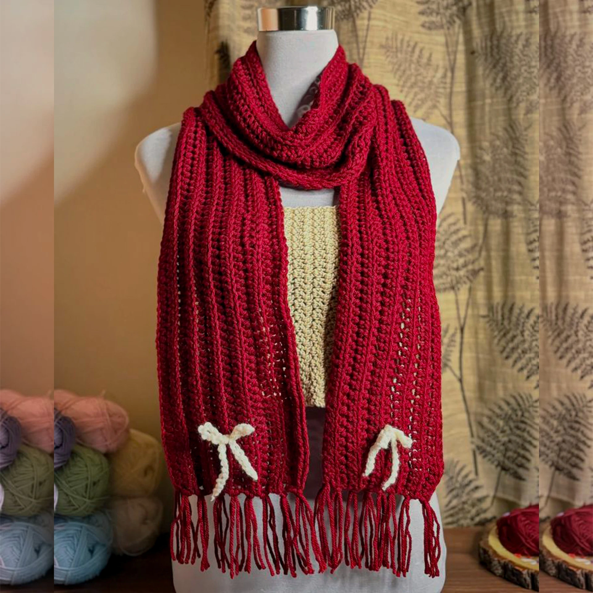Self Design Women Muffler